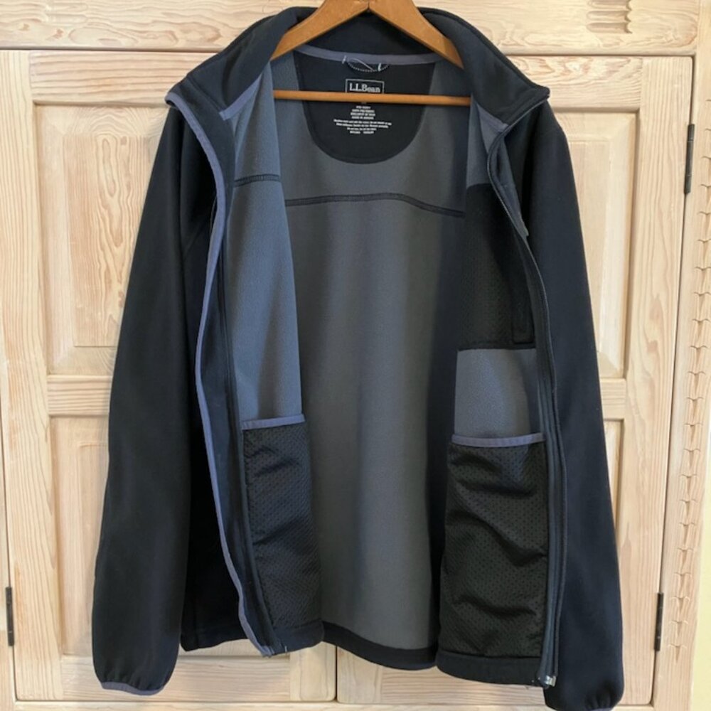 LL Bean Polartec Windbloc Fleece Jacket with Pockets Mens Size Medium Da… - Picture 5 of 13